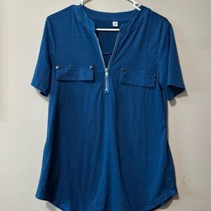 Lucky More Blue Shirt Size M